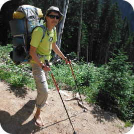 Doctor Paksalev on a hike