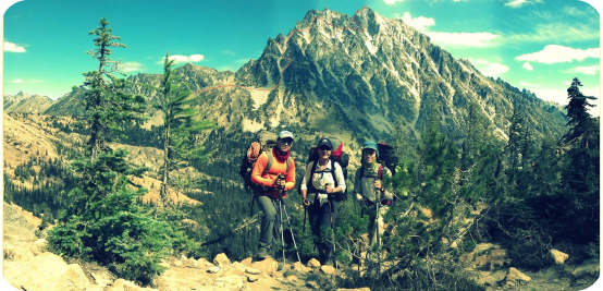 Doctor Paskalev and his family hiking